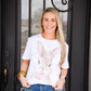 Bunny W/Crown Bling Tee - Southern Belle Boutique
