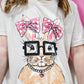 Rosie Bunny Easter Tee - Youth - Southern Belle Boutique