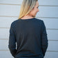 Melia Slub Top - Black