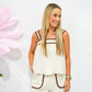 Linen Scalloped Trimed Short Set - Southern Belle Boutique