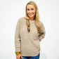 Lt Mocha Crew Neck Sweater