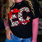 Striped Mesh Top - Red - Southern Belle Boutique