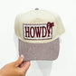 Howdy Bow Trucker Hat - Maroon
