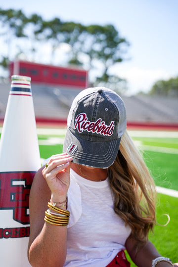 Ricebird Rhinestone Cap
