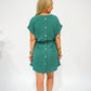 Sage Shirt Dress - Southern Belle Boutique