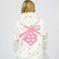 Floral Fleece Hoodie - Southern Belle Boutique