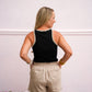 Mariah Tank - Black - Southern Belle Boutique