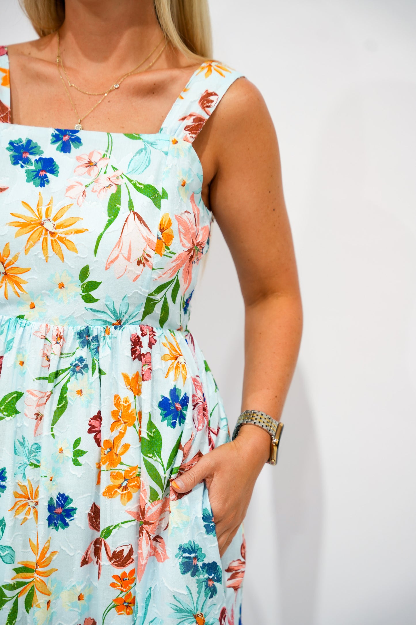 Janey Dress - Endless Wildflower - Southern Belle Boutique