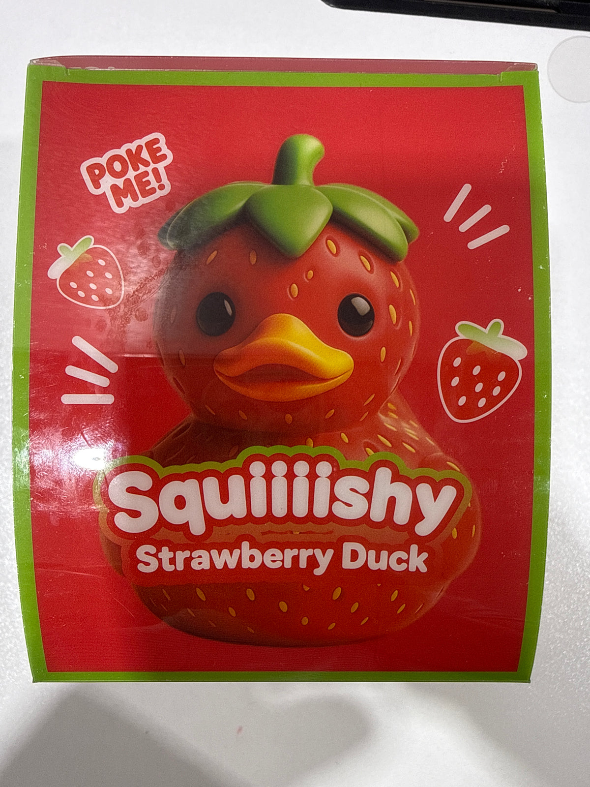 Strawberry Duck Squishy