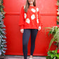 Santa Sequin Sweatshirt