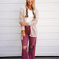 Big Dreams Cardigan - Jet Stream
