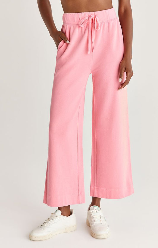 Cyprus Washed Pant Flamingo - Southern Belle Boutique