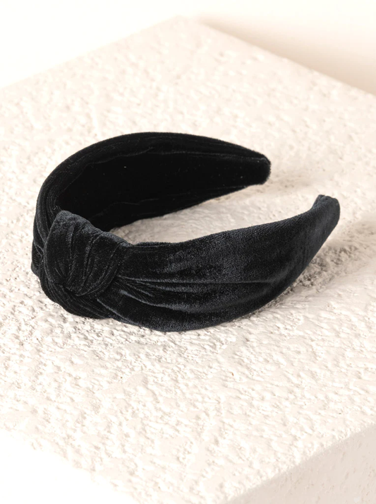 Knotted Velvet Headbands - Southern Belle Boutique