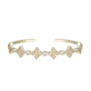 Radiant Cross Cuff Bracelet - Southern Belle Boutique