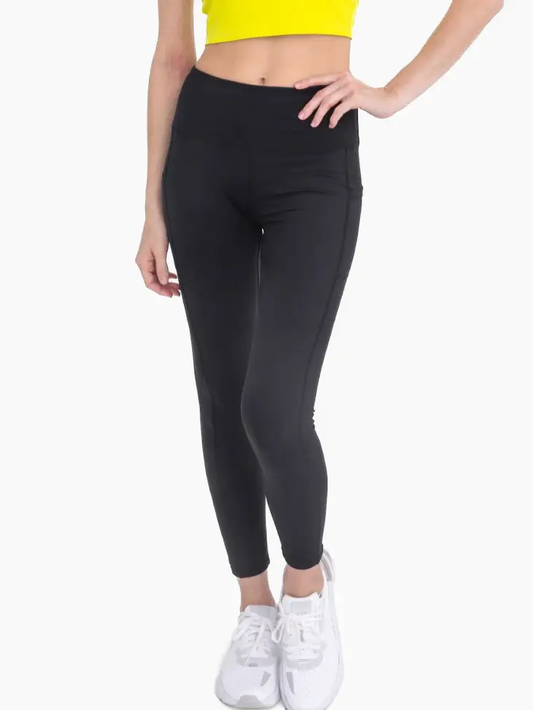 Brushed Interior High-Waisted Leggings - Southern Belle Boutique