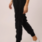 Jacey Denim Jogger - Black - Southern Belle Boutique