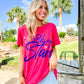 Oh My Stars Red T-Shirt - Southern Belle Boutique