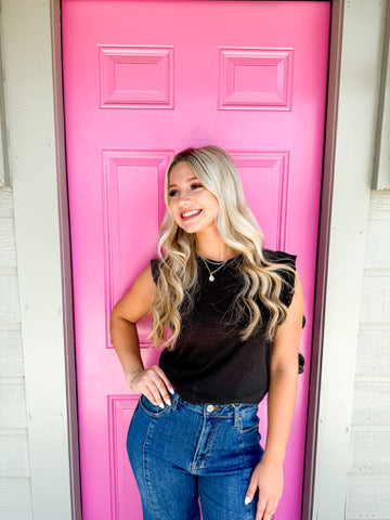 North Top - Black - Southern Belle Boutique