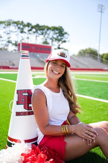 Football Patch Trucker Hat - Southern Belle Boutique