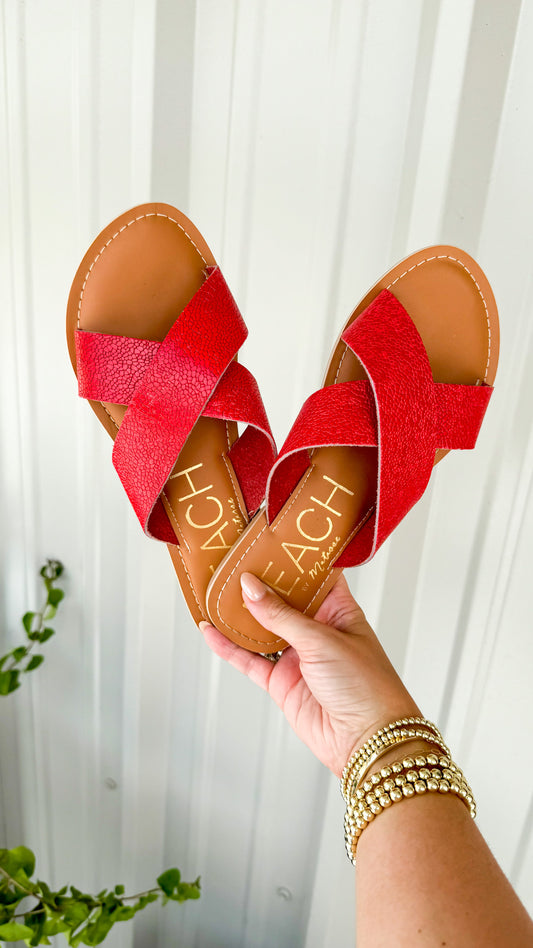 Cabana Slide Sandals - Southern Belle Boutique