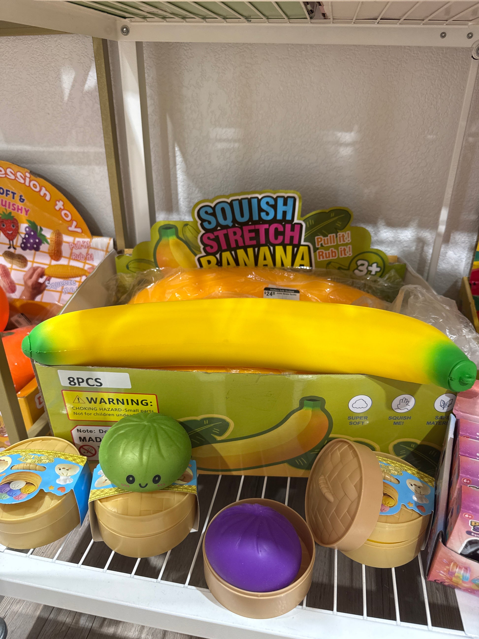 Jumbo Banana Squishy - Southern Belle Boutique