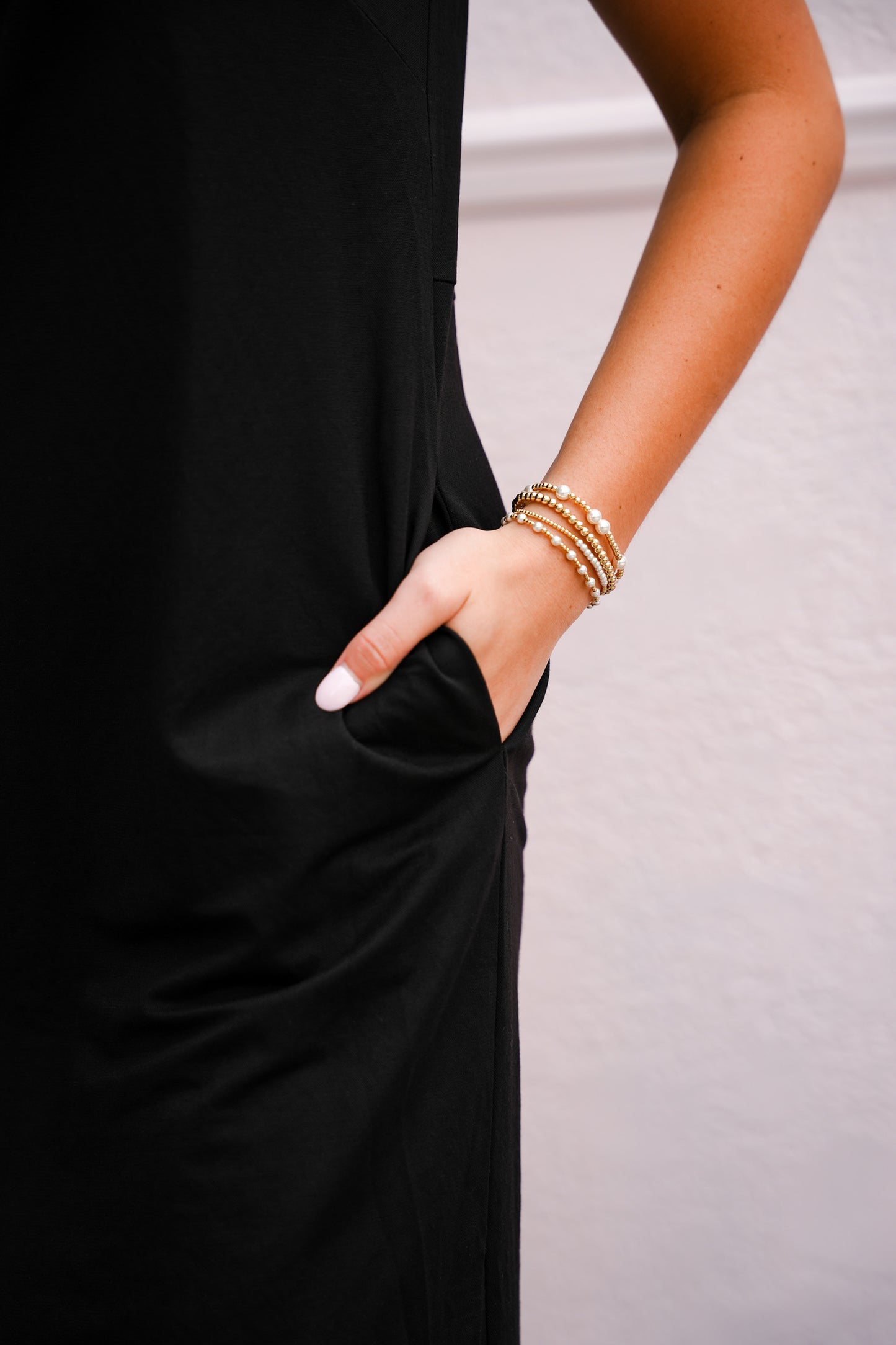 Black Shift Mini Dress