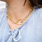 Gold Heart Choker - Southern Belle Boutique