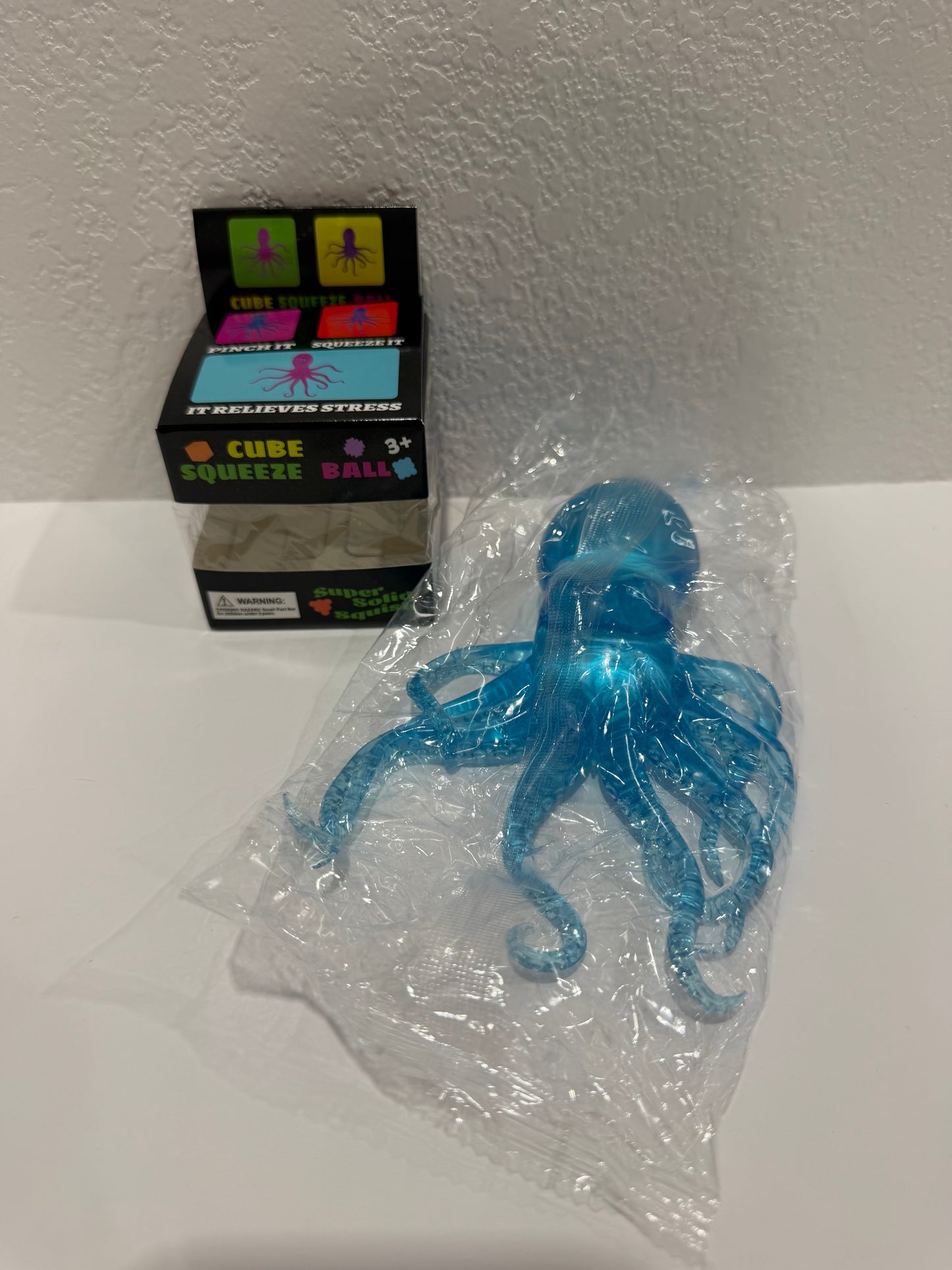 Jumbo Octopus Glitter Squishy