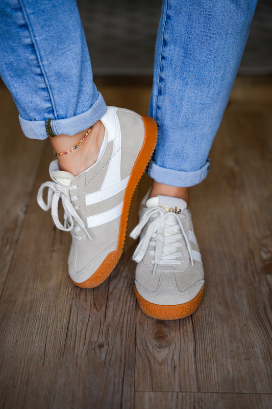 Elan Trainer Bone/White Sneaker