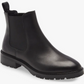 Leopold Chelsea Black Leather Boot - Southern Belle Boutique