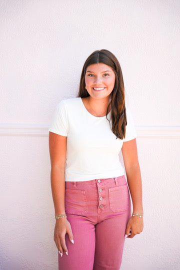 Seema Tee - White