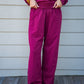 Zahara Sweatpant - Bordeaux