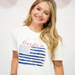 Freedoms Star Rhinestone Tee - Southern Belle Boutique