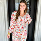 Magali Dress - Raspberry Bloom