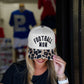Football Mom Leopard Trucker Hat