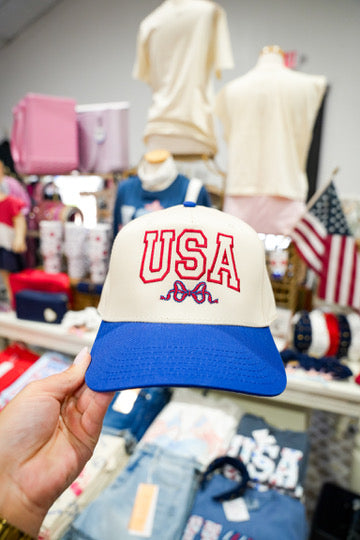 USA Bow Hat - Southern Belle Boutique