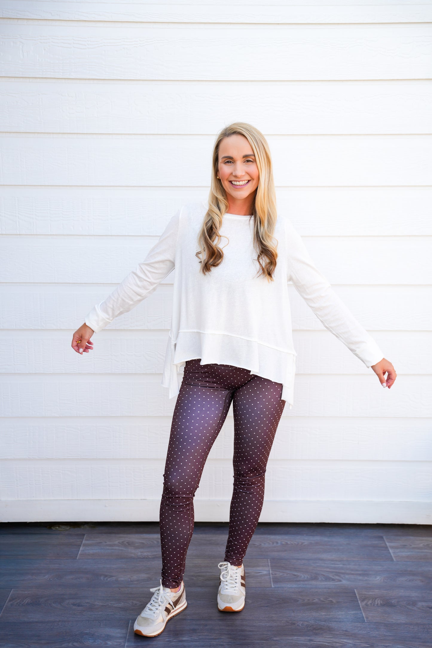 Cotton Slub Long Sleeve Layering Top