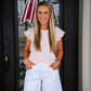 Eve Top - Petal Pink - Southern Belle Boutique