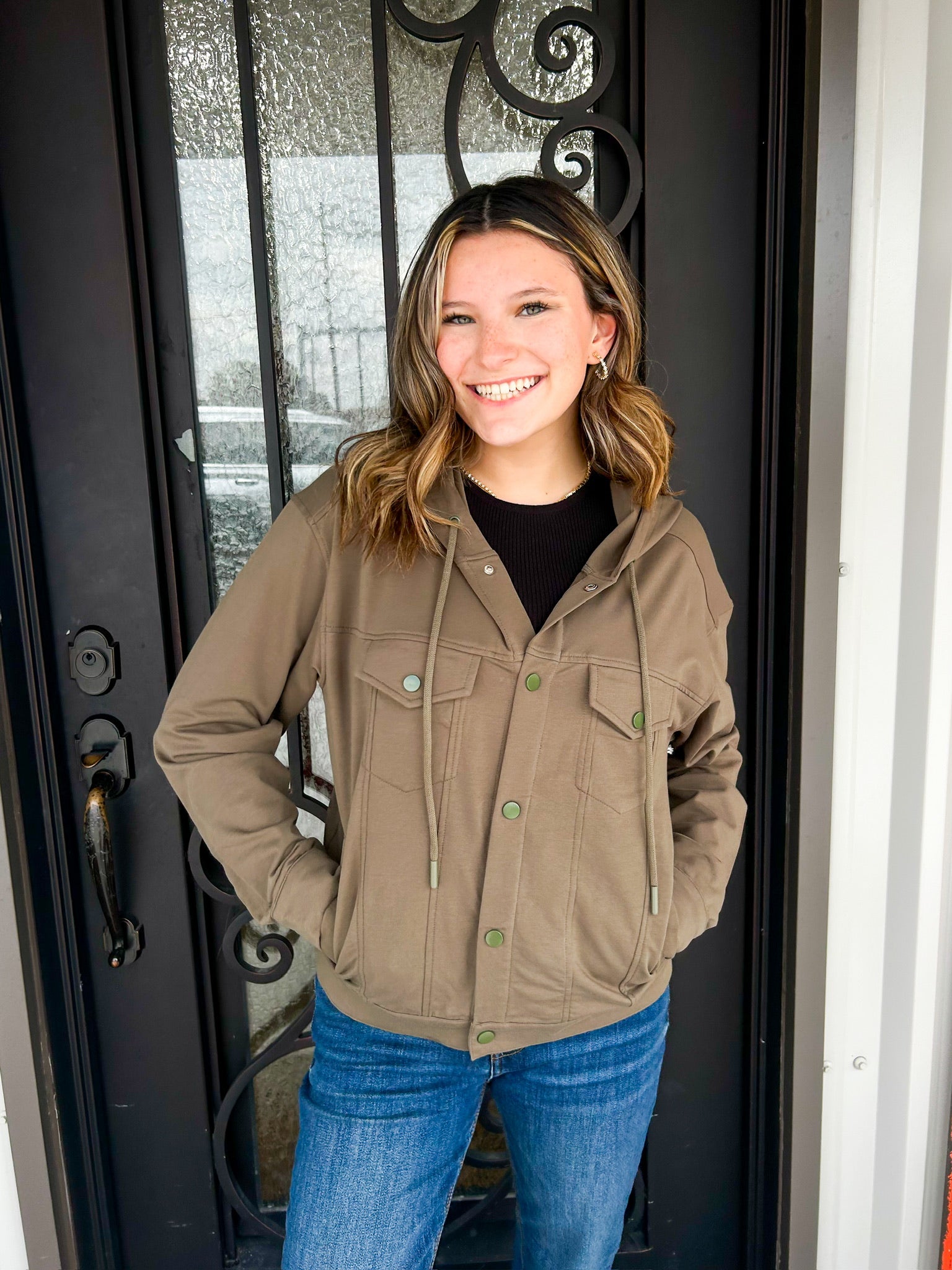 Hunter Jacket - Vineyard - Southern Belle Boutique