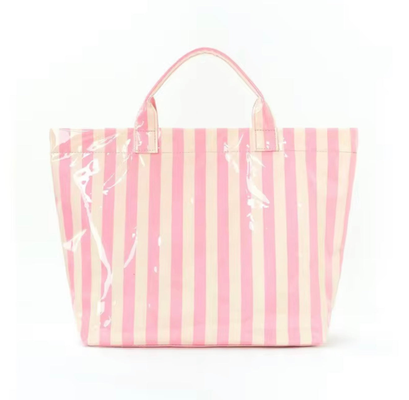 Waterproof Striped Summer Bag - - Southern Belle Boutique
