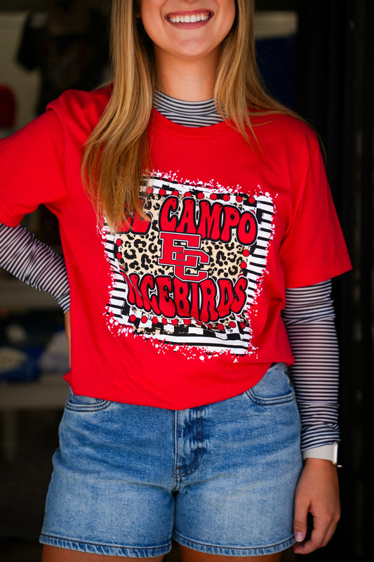 Striped Mess Tops - Black