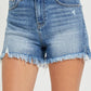 High Rise Side Slit Short - Medium - Southern Belle Boutique