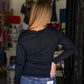 Anita Top - Black - Southern Belle Boutique