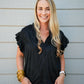 Nicola Top Suede - Black