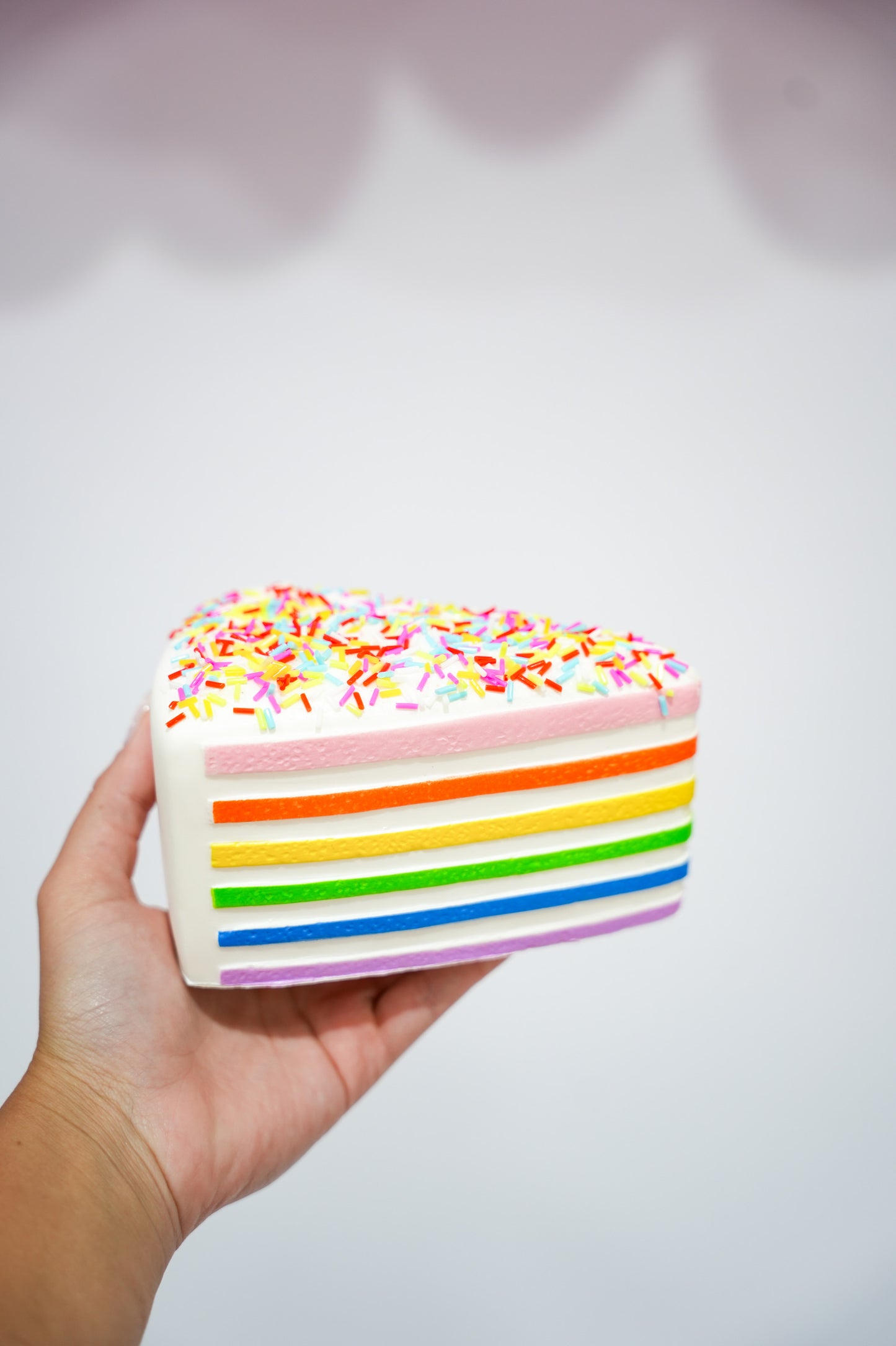 Cake Slice Squishy w/Sprinkles - Large - Southern Belle Boutique
