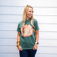 Emerald Pattern Pumpking Tee - Southern Belle Boutique