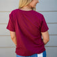 Shyama Tee - Bordeaux