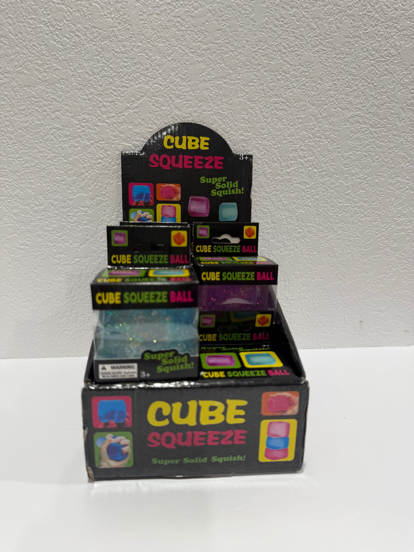 Glitter Squishy Cube - Southern Belle Boutique