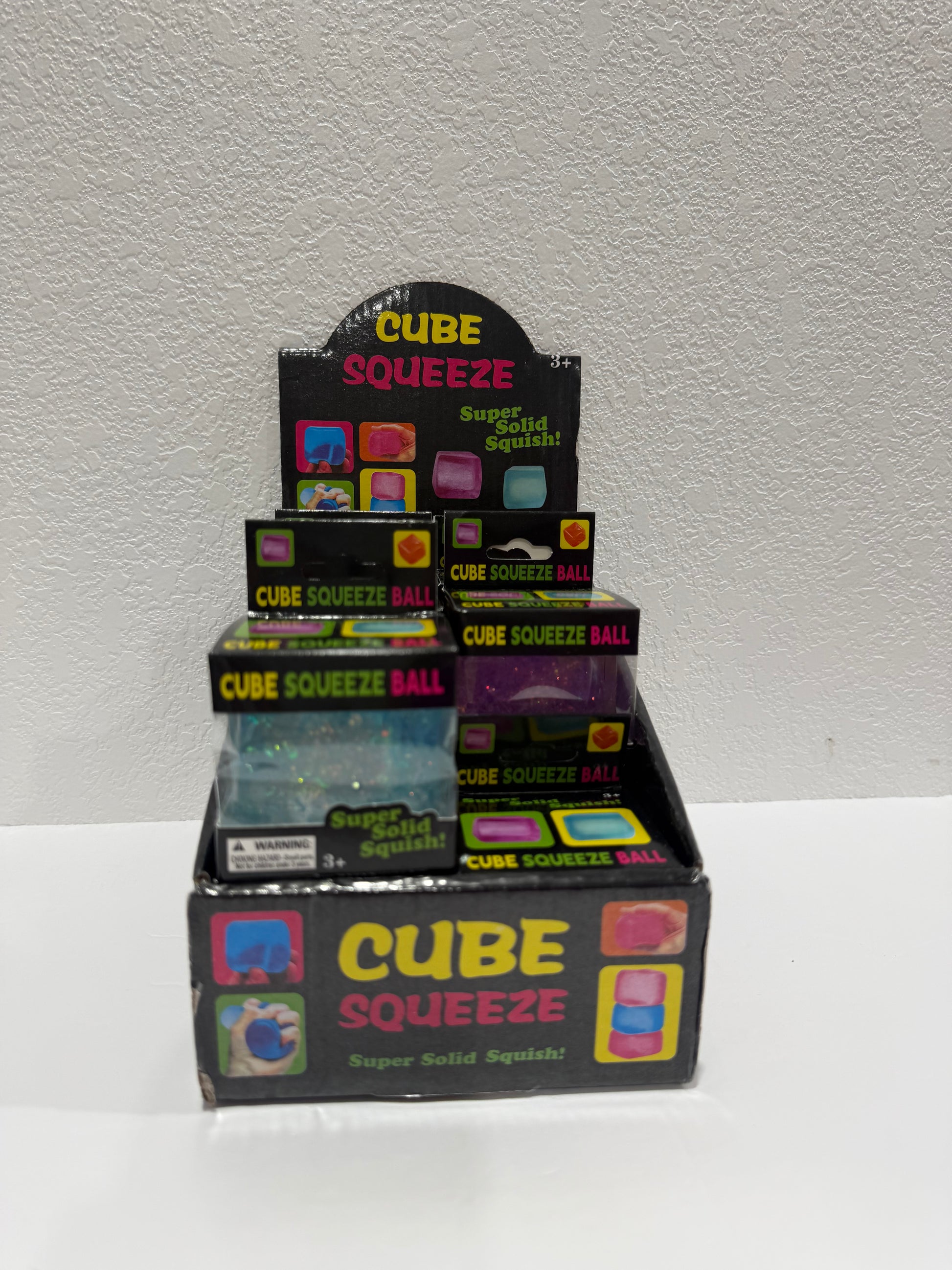 Glitter Squishy Cube - Southern Belle Boutique
