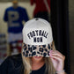 Football Mom Leopard Trucker Hat